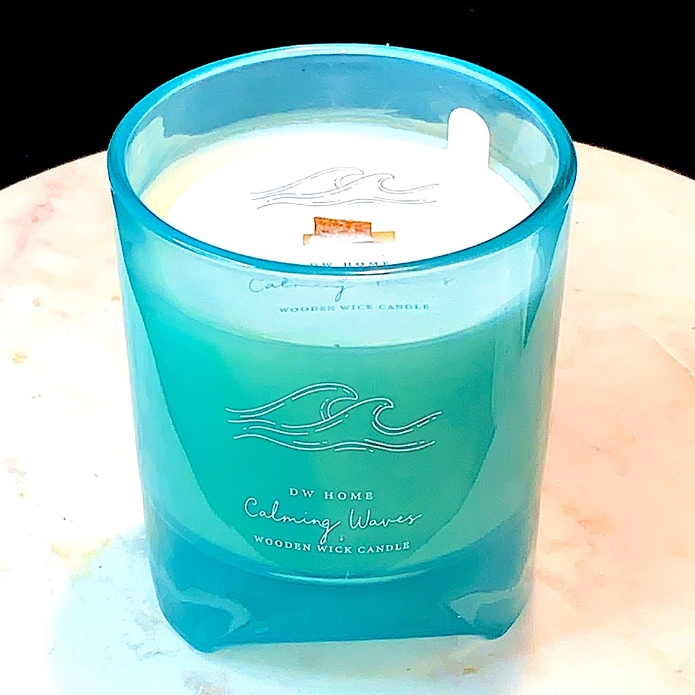 DW HOME CANDLE CALMING WAVES 11.4 oz WOOD WICK SOY NEW